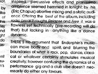 gig review Jan 99 Gig review JANUARY